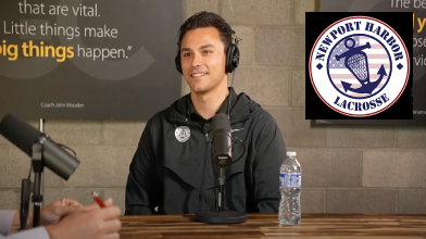 Newport Harbor boys lacrosse Coach Blake Lenk