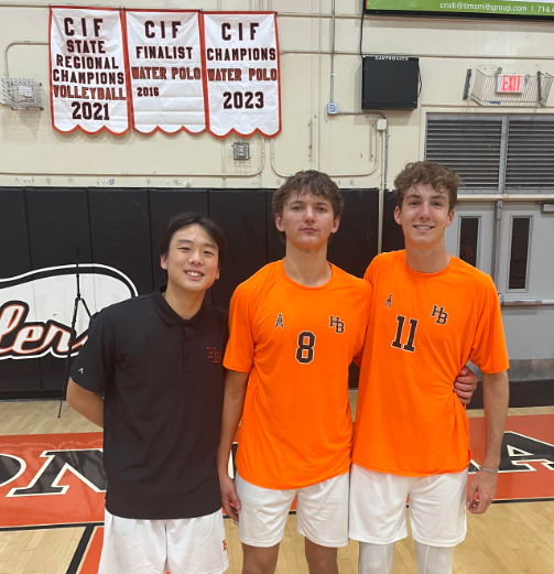 Huntington Beach volleyball Benjamin and Logan