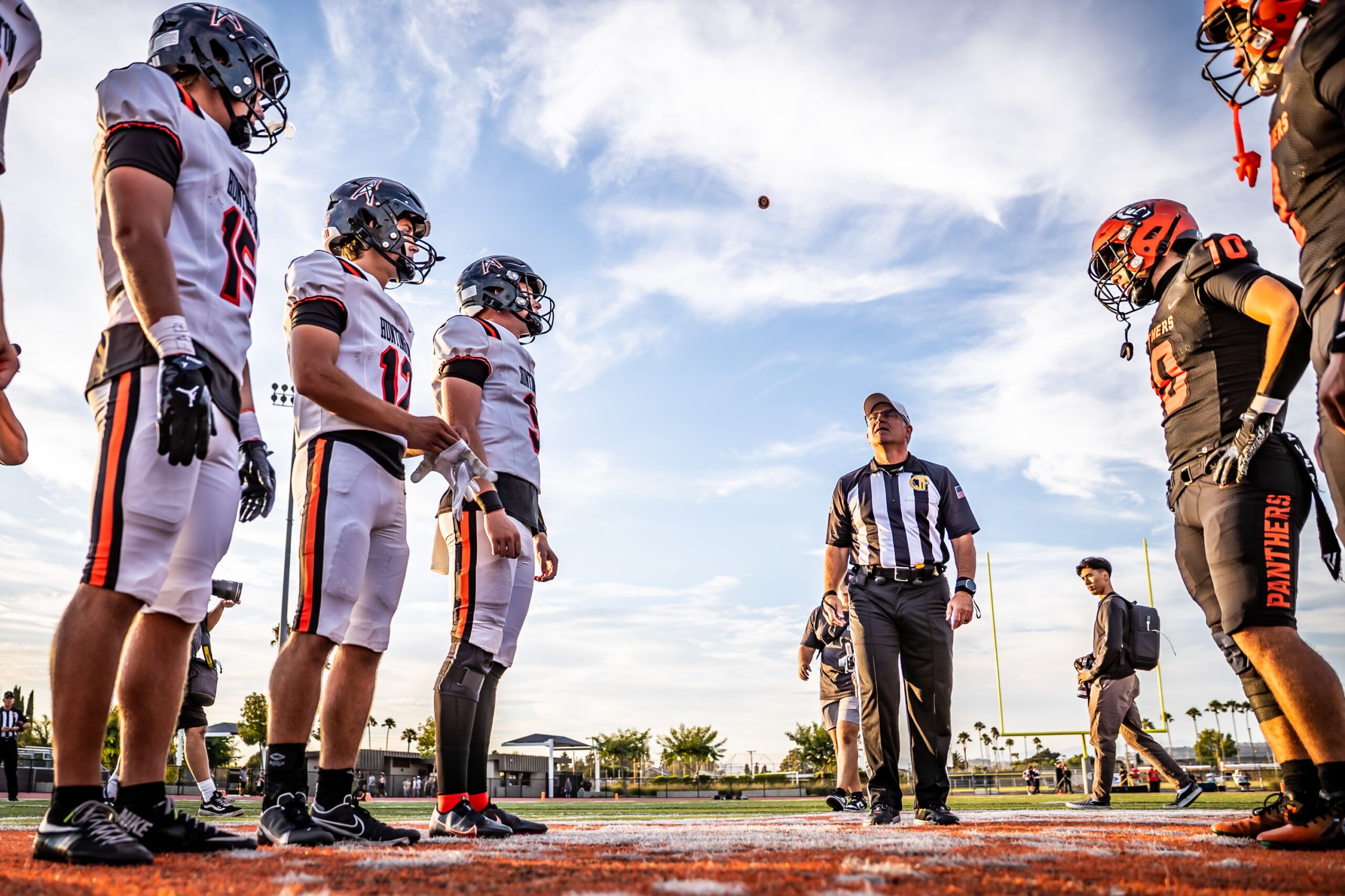HB v Orange coin toss