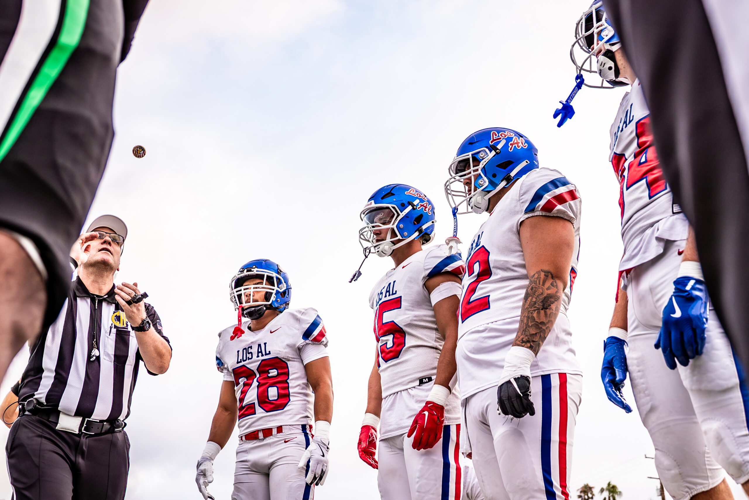 LA v Inglewood coin toss