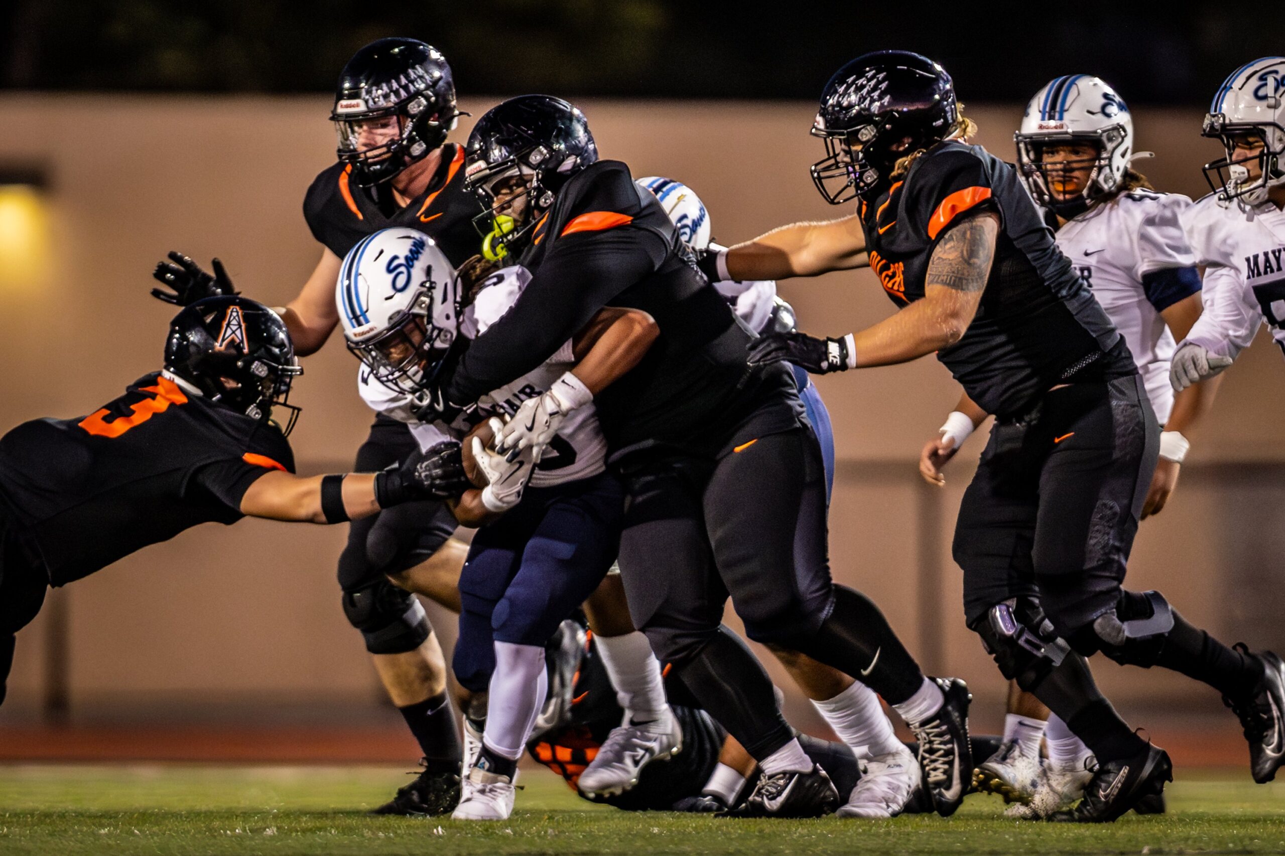 HB v Mayfair 2025 team tackle